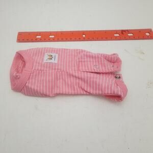 Dog Onsie Tiny XS pink striped